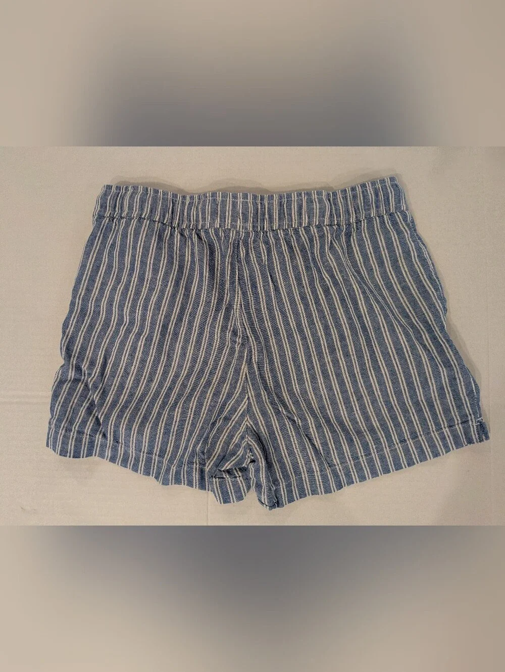 Old Navy Linen Girls Striped Shorts
